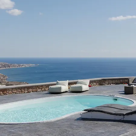 Вилла Occhio-nero Cycladic Private With Pool & Sunset View Jacuzzi Акротири