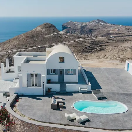 Occhio-nero Cycladic Private With Pool & Sunset View Jacuzzi Вилла