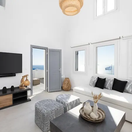 Вилла Occhio-nero Cycladic Private With Pool & Sunset View Jacuzzi *