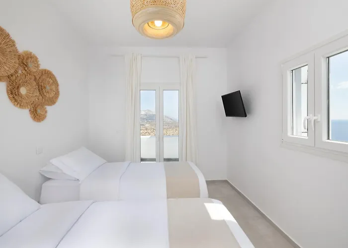 Villa Occhio-nero Cycladic Private With Pool & Sunset View Jacuzzi Akrotírion