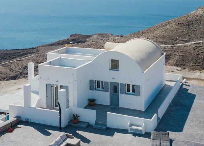 빌라 Occhio-nero Cycladic Private With Pool & Sunset View Jacuzzi